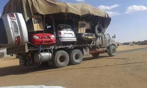 ضبط (6) من السيارات الشهيرة ببوكو حرام في طريقها للخرطوم