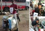 “ثلج مجاناً” مبادرة شبابية بكسلا تهزم جشع التجار