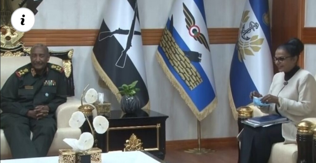 وزيرة المالية والبرهان