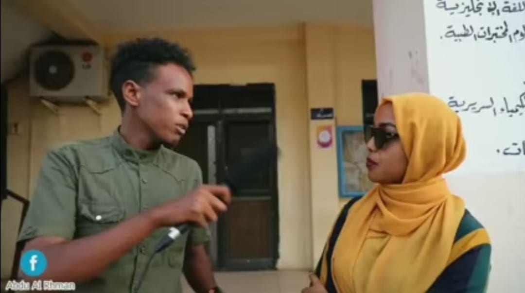 شاهد بالفيديو خلال استضافة معها على الهواء فتاة سودانية تصف بعض الشباب بـــ الخيابة